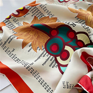 MaraSilk Pure Mulberry Silk Scarf - Square Twill MS553