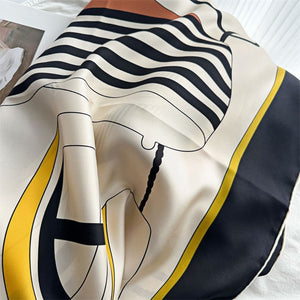 MaraSilk Pure Mulberry Silk Scarf - Square Twill MS554