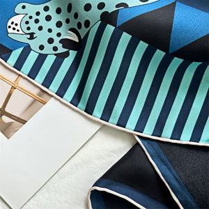 MaraSilk Pure Mulberry Silk Scarf - Square Twill MS555