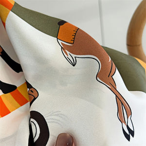 MaraSilk Pure Mulberry Silk Scarf - Square Twill MS555