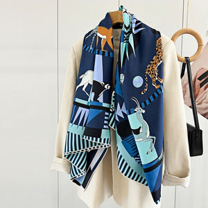 MaraSilk Pure Mulberry Silk Scarf - Square Twill MS555