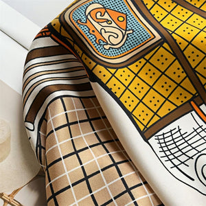 MaraSilk Pure Mulberry Silk Scarf - Square Twill MS557