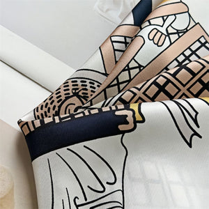 MaraSilk Pure Mulberry Silk Scarf - Square Twill MS557