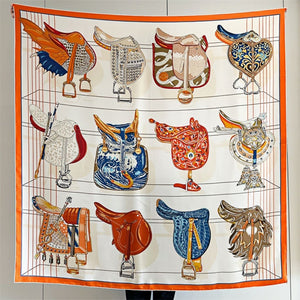 MaraSilk Pure Mulberry Silk Scarf - Square Twill MS558