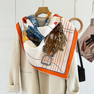 MaraSilk Pure Mulberry Silk Scarf - Square Twill MS558