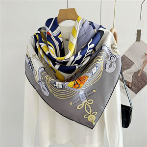 MaraSilk Pure Mulberry Silk Scarf - Square Twill MS559