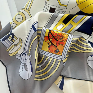 MaraSilk Pure Mulberry Silk Scarf - Square Twill MS559