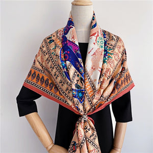 MaraSilk Pure Mulberry Silk Scarf - Square Twill MS561