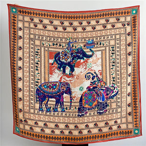 MaraSilk Pure Mulberry Silk Scarf - Square Twill MS561 53" x 53" MS56102