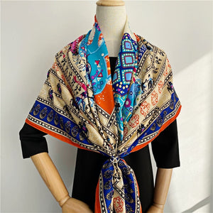 MaraSilk Pure Mulberry Silk Scarf - Square Twill MS561