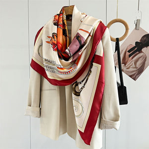 MaraSilk Pure Mulberry Silk Scarf - Square Twill MS562