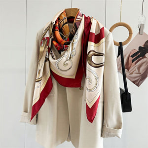 MaraSilk Pure Mulberry Silk Scarf - Square Twill MS562