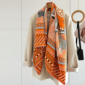 MaraSilk Pure Mulberry Silk Scarf - Square Twill MS563