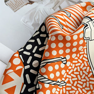 MaraSilk Pure Mulberry Silk Scarf - Square Twill MS563