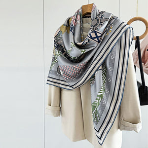 MaraSilk Pure Mulberry Silk Scarf - Square Twill MS564