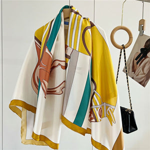 MaraSilk Pure Mulberry Silk Scarf - Square Twill MS565