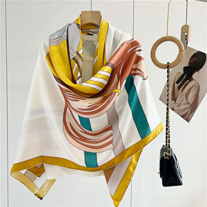 MaraSilk Pure Mulberry Silk Scarf - Square Twill MS565