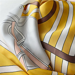MaraSilk Pure Mulberry Silk Scarf - Square Twill MS565