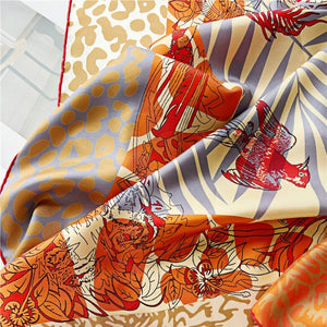 MaraSilk Pure Mulberry Silk Scarf - Square Twill MS566