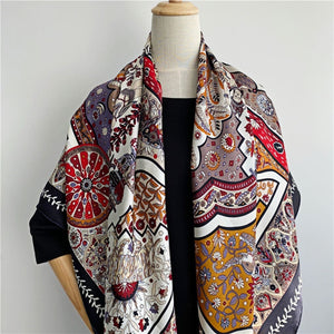 MaraSilk Pure Mulberry Silk Scarf - Square Twill MS567