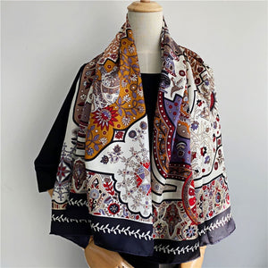 MaraSilk Pure Mulberry Silk Scarf - Square Twill MS567