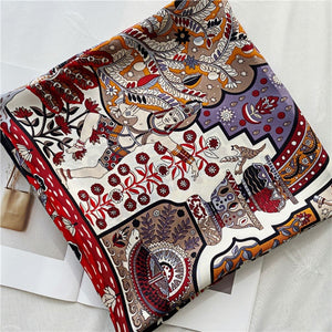 MaraSilk Pure Mulberry Silk Scarf - Square Twill MS567