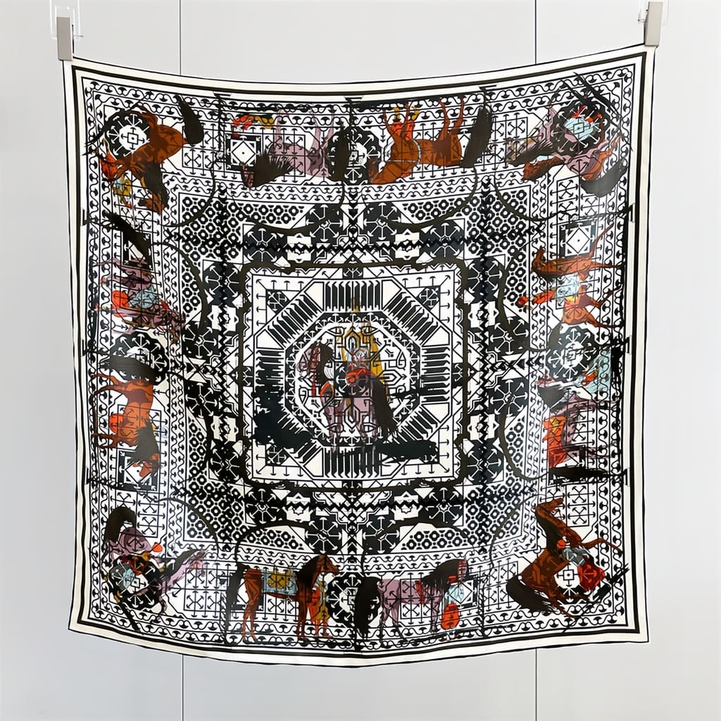 MaraSilk Pure Mulberry Silk Scarf - Square Twill MS835