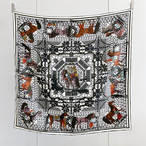 MaraSilk Pure Mulberry Silk Scarf - Square Twill MS835