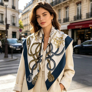 MaraSilk Pure Mulberry Silk Scarf - Square Twill MS837