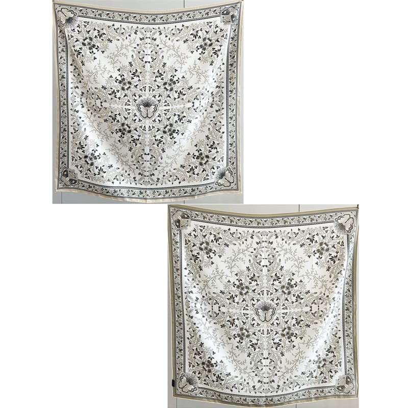 MaraSilk Pure Mulberry Silk Scarf - Square Twill MS849 34" x 34" MS84902