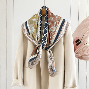 MaraSilk Pure Mulberry Silk Scarf - Square Twill MS849