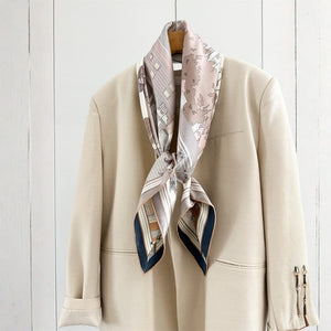 MaraSilk Pure Mulberry Silk Scarf - Square Twill MS849