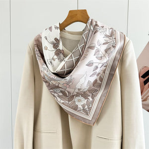 MaraSilk Pure Mulberry Silk Scarf - Square Twill MS849