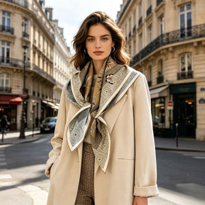 MaraSilk Pure Mulberry Silk Scarf - Square Twill MS849