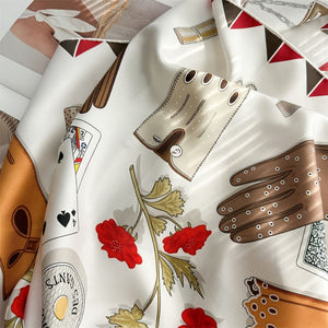 MaraSilk Pure Mulberry Silk Scarf - Square Twill MS854