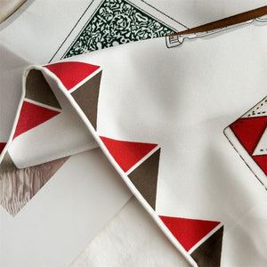 MaraSilk Pure Mulberry Silk Scarf - Square Twill MS854