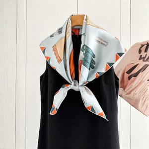 MaraSilk Pure Mulberry Silk Scarf - Square Twill MS854