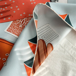 MaraSilk Pure Mulberry Silk Scarf - Square Twill MS854
