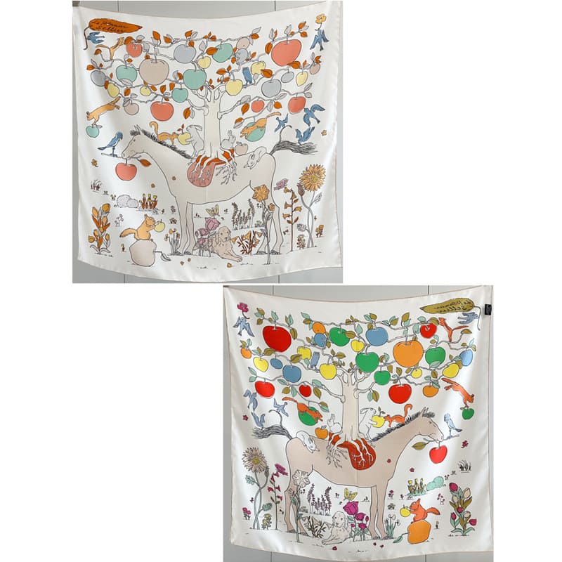 MaraSilk Pure Mulberry Silk Scarf - Square Twill MS859