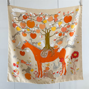MaraSilk Pure Mulberry Silk Scarf - Square Twill MS862 34" x 34" MS86201