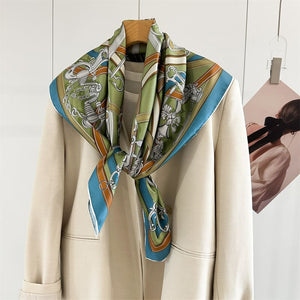 MaraSilk Pure Mulberry Silk Scarf - Square Twill MS863