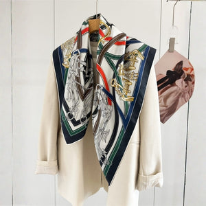 MaraSilk Pure Mulberry Silk Scarf - Square Twill MS863