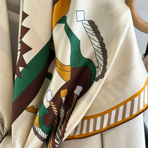 MaraSilk Pure Mulberry Silk Scarf - Square Twill MS867