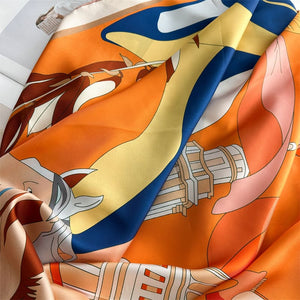 MaraSilk Pure Mulberry Silk Scarf - Square Twill MS876