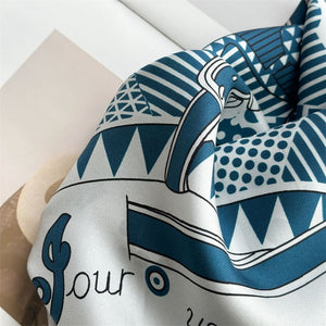 MaraSilk Pure Mulberry Silk Scarf - Square Twill MS878