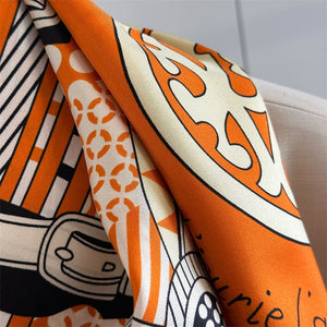 MaraSilk Pure Mulberry Silk Scarf - Square Twill MS878