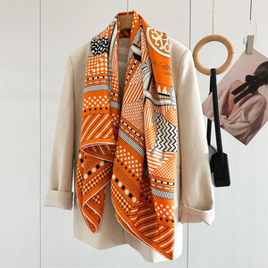 MaraSilk Pure Mulberry Silk Scarf - Square Twill MS878