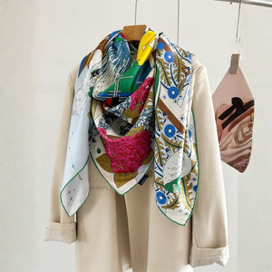 MaraSilk Pure Mulberry Silk Scarf - Square Twill MS883