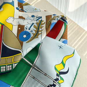 MaraSilk Pure Mulberry Silk Scarf - Square Twill MS883