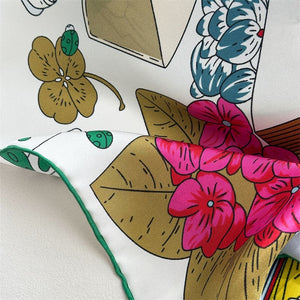 MaraSilk Pure Mulberry Silk Scarf - Square Twill MS883